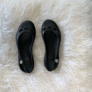 Crocs women’s sandals🖤🖤🖤🖤